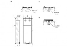 Case Slim – rysunek techniczny grzejnika - WGCSS158042