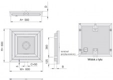 Rysunek techniczny - Libra Audio LA - LA0060006001410E1000