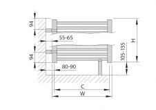 Rysunek techniczny - Pini PSD - PSD0004581154014020000