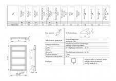 Rysunek techniczny - Rama Chrom - RM005950944230030000