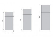 Schemat grzejnika Fina - 1300 x 500