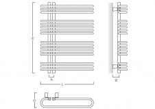 Rysunek techniczny - Astro - AST-50-100