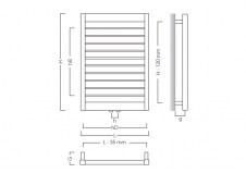 Rysunek techniczny - Modo - MOD-50-100