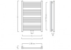 Rysunek techniczny - Stick - STI-50-70C01