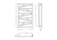 Trick - rysunek techniczny - TRK-50-150