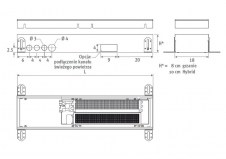 Clima Canal Hybrid - rysunek techniczny - CCLM-100-072-18