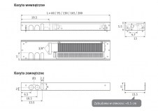 Rysunek techniczny - Micro Canal - MIRF-006-095-14-SSS