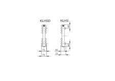 Grzejnik Kleo Ritmo poziomy - Zehnder - 330 x 900 - 2-warstwowy - grzejnik poziomy