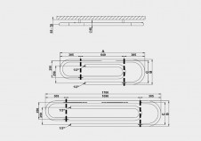 Clip Chrom - rysunek techniczny - CLCRO373125