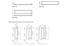 Purmo Plan Hygiene - rysunek techniczny - PURMOFH30300X1000