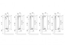 Kaloryfer Purmo Ventil Compact M - PURMOCVM11900X500