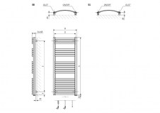 Rysunek techniczny - Dexter One - WZDEN122040CRO