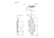 Hex - rysunek techniczny - WGH2X122048