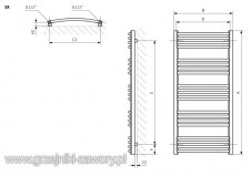 Rysunek techniczny - Lena - WGLEN114050