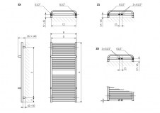 Rysunek techniczny - Lima Chrom - WGLIM114030CRO