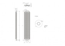 Ribbon V - rysunek techniczny - WGRIB192039