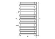 Rysunek techniczny - Patio - GŁ-B-400-1000