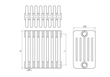 Rysunek techniczny IRSAP Tesi 6 - RT610002501AA02