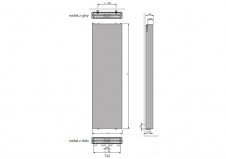 Rysunek techniczny - Flat-V-Line - 112990600160080080600-0000