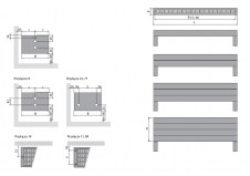 Rysunek techniczny - kaloryfer Primula - 112751100007000189016-0000