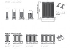 Rozmiary grzejnika Vintage 0 - 10D192210012