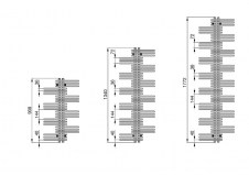 Grzejnik Yucca schematy - 1340 x 600 - grzejnik chromowany