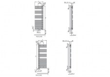 Rysunek techniczny - Forma Asym - LFAR-120-050