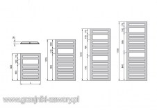 Rysunek techniczny - Metropolitan Spa - METM-120-040-ID