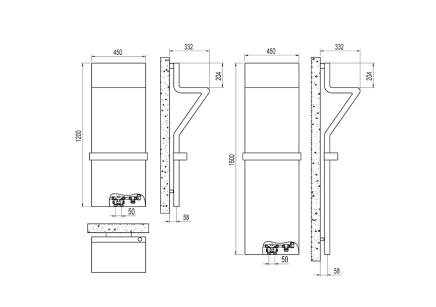 Tratto - rysunek techniczny Tratto - rysunek techniczny