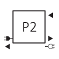 Przyłącze grzejnika P2